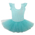 Girls Mint Rhinestone Bow Accent Tutu Ballet Dress S (9-24M)-XL (6-8) - SophiasStyle.com